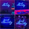 1pc LED Neon Back Plate Lamp - Accent Light - Indoor Party Ambiance Creator - 5V USB Powered, Wall Mounted, Dazzling Multipurpose Decor