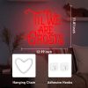 1pc LED Neon Sign - USB Powered, Energy-Efficient, Wall-Mounted Decorative Light for Bedroom, Holiday Party
