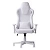 Techni Sport TSF45C Velvet Memory Foam Gaming Chair ‚Äì White