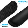 Upgrade Memory Foam Keyboard Wristrest Pad+Mouse Wristrest Pad Set .Supports Offices; Computers; Laptops; And Macs. It Is Comfortable; Light; And Easy