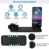 6 In 1 Qi Wireless Charger 10W Fast Charging Station