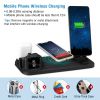 6 In 1 Qi Wireless Charger 10W Fast Charging Station