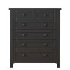 DRAWER DRESSER CABINET BAR CABINET, storge cabinet, lockers, retro shell-shaped handle, can be placed in the living room, bedroom, dining room, black