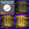 1pc USB-Powered LED Neon Sign for Wall Decoration, Perfect for Bedrooms, Family Bars, Shops, Clubs, Bistros, and Parties as Unique Gift