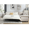 [NEW ARRIVED] [VIDEO PROVIDED] Sleeper Sofa, 2 in 1 Pull Out Couch Bed,6 seater sofa bed, L Shaped Sleeper Sectional Sofa Couch,Riveted sofa
