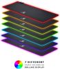 AnubisGX RGB Gaming Mouse Pad, XL Light Up Oversized Computer Gaming XL Desk Mat, 10 Type Glowing LED Pad, Large Waterproof Extended Mousepad Surface