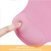 Office Mousepad With Gel Wrist Support Ergonomic Gaming Desktop Mouse Pad Wrist Rest For Laptop Computer